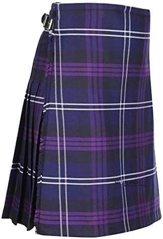 Men’s Heritage of Scotland Tartan Kilt Active Wedding Kilt Steampunk-Scottish Fashion Modern Highlander Kilt