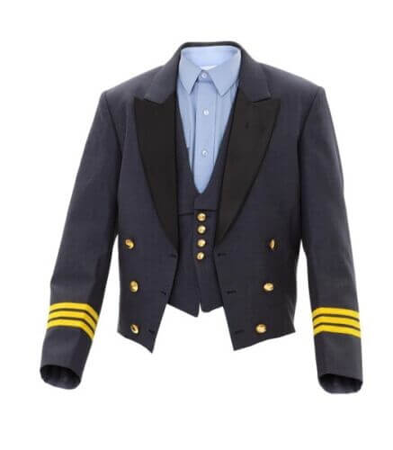 WW2 British RAF officers mess dress tunic Jacket and waistcoat