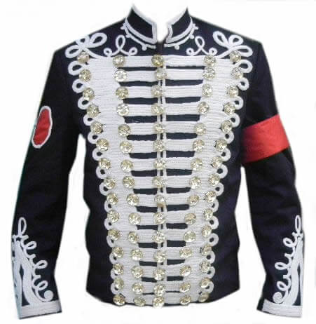 Inspired from Michael Jackson braided jacket, heavy braided jacket, steampunk jacket