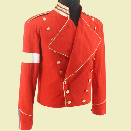 Man,s fashion jacket,smith Red British Army Jacket,Man,s fashion braid jacket