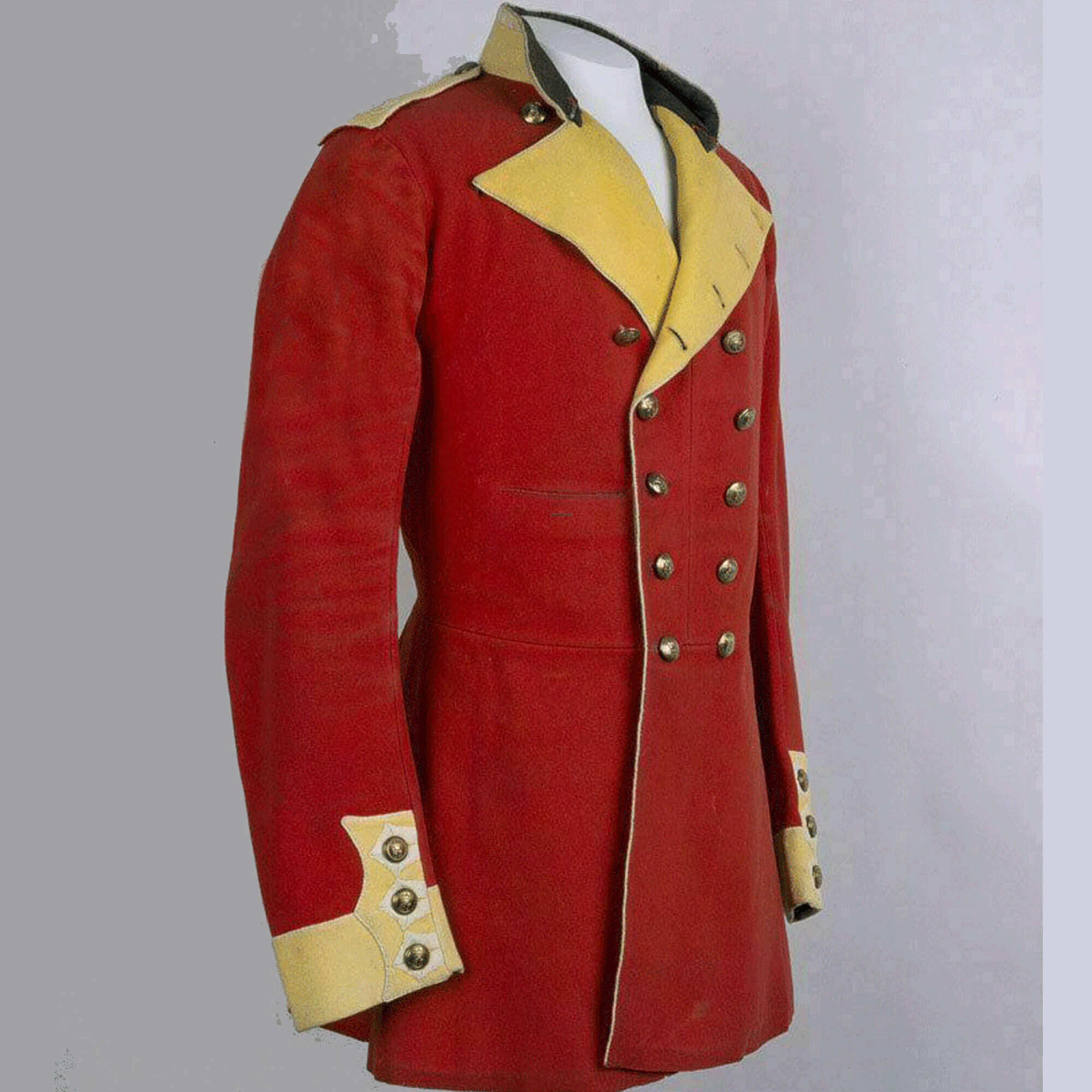New Civil War Sergeants Full Dress Tunic 1855 Circa Officer Men Red Jacket