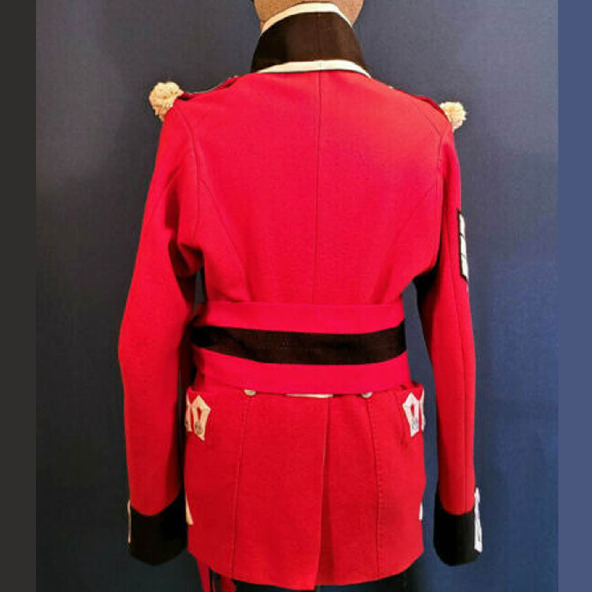 New Red British Regt Deatsville Officer Hussar Jacket