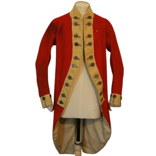 New Army Red coat American War of Independence 18th century clothing Jacket