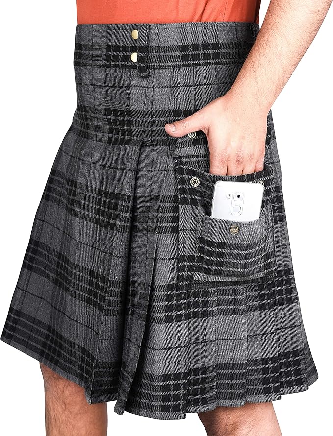 Men’s Heavy Tartan Utility Kilt