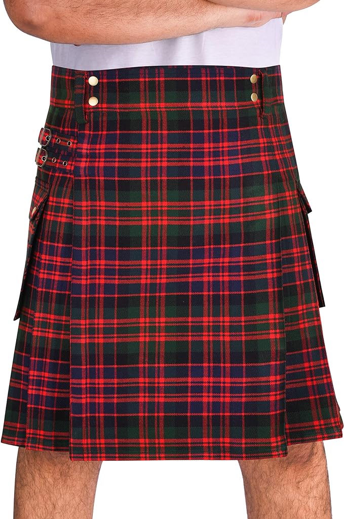 Men’s Heavy Tartan Utility Kilt