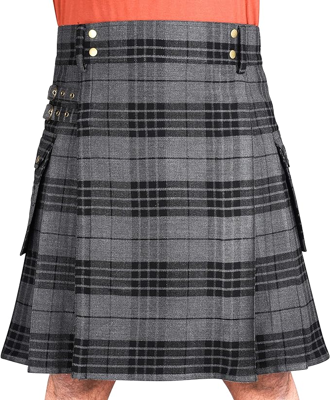 Men’s Heavy Tartan Utility Kilt