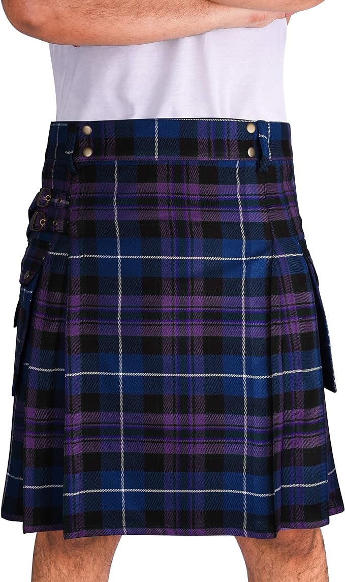 Men’s Heavy Tartan Utility Kilt