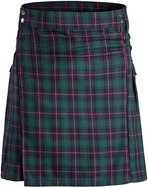 Mens Utility Kilt Scottish Traditional Highland Tartan Kilt Modern Utility Kilt1