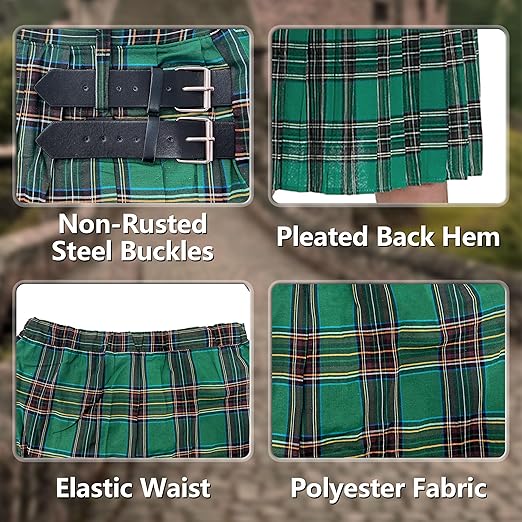 Scottish Kilts for Men, Men Scottish Tartan Kilt