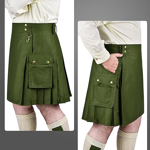 Utility Kilts for Men Scottish Designer Traditional Highland