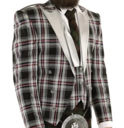 Bonnie Prince Charlie Tartan Jacket & Vest