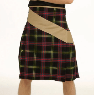 Khaki Belt Hybrid Kilt