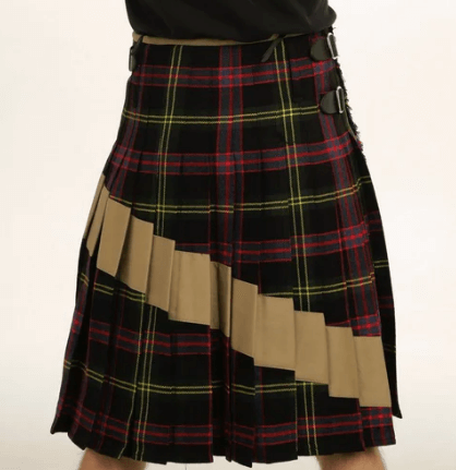Khaki Belt Hybrid Kilt